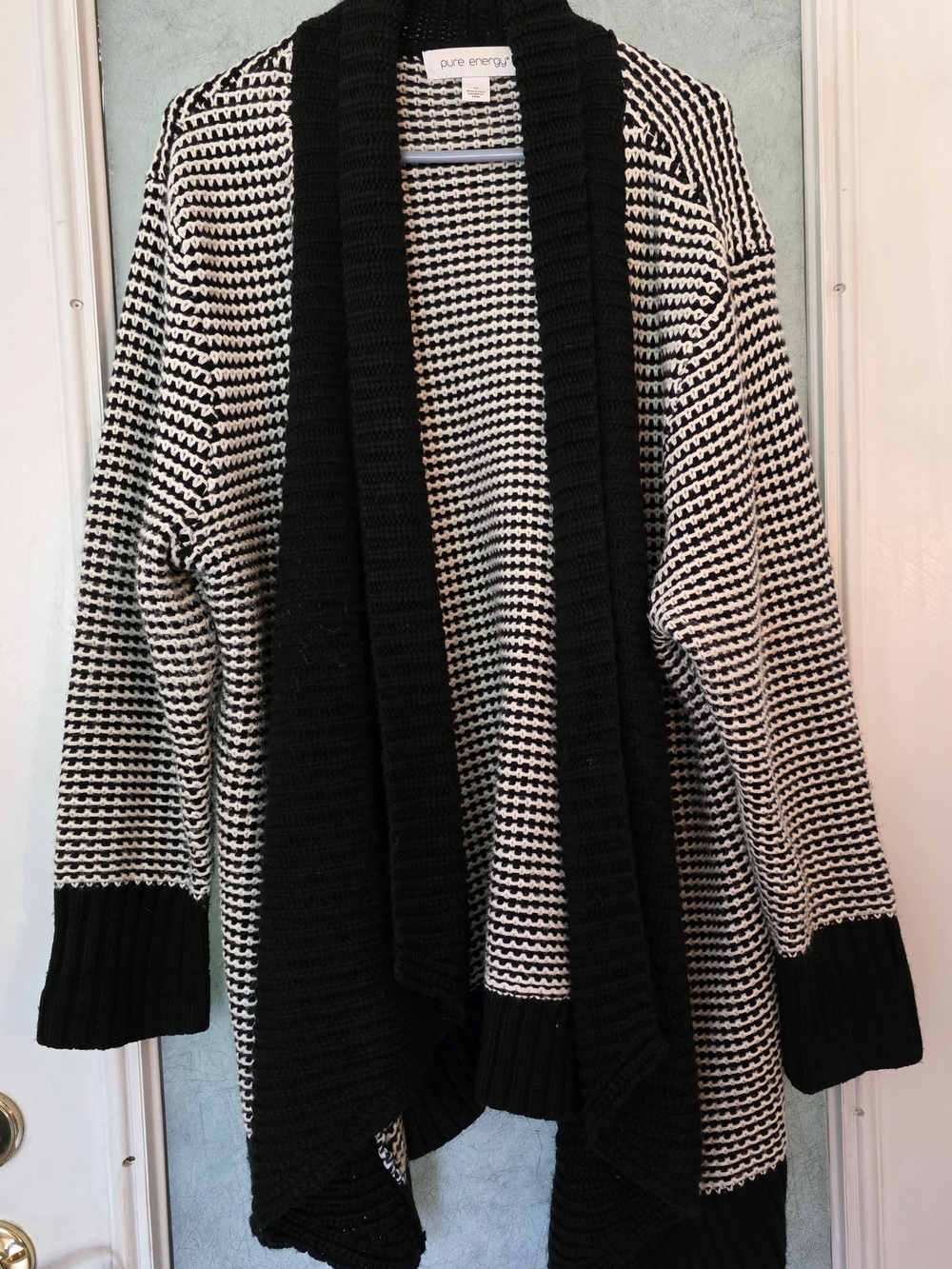 Pure Energy Color Block Sweater 2x